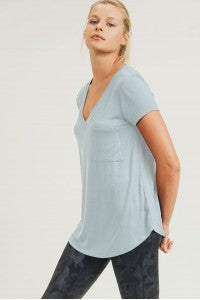 Active V-Neck Top SURF SPRAY