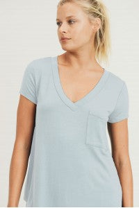 Active V-Neck Top SURF SPRAY
