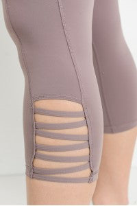 Mauve Capris - Curvy