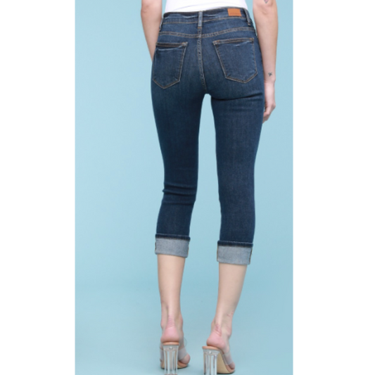 Dark Wash Capris 0-24W