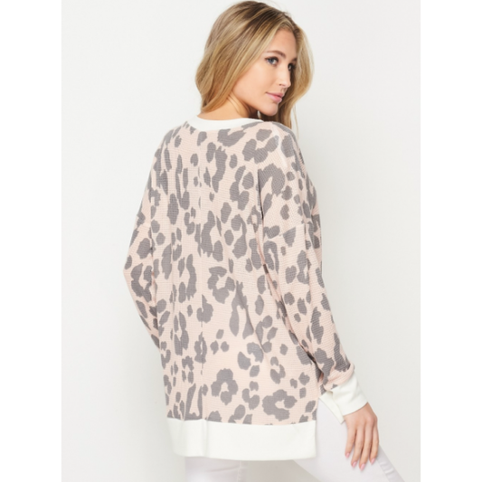 Rose Leopard Long Sleeve