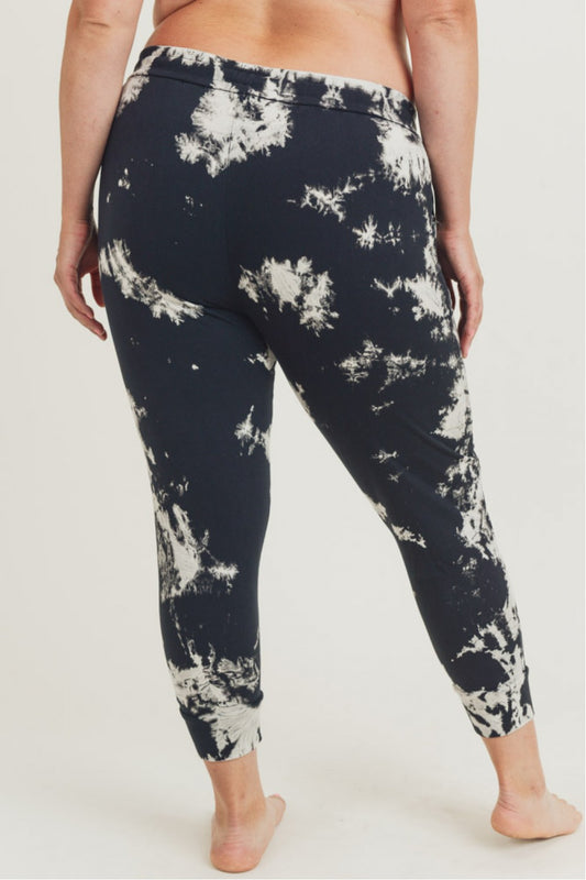 Tie Dye Joggers- Curvy