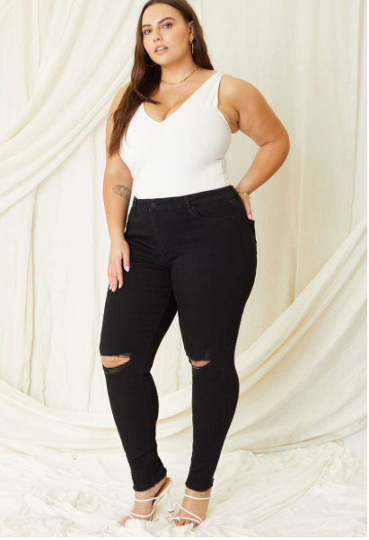 Aubrey High Rise Super Skinny Jean XL-3XL