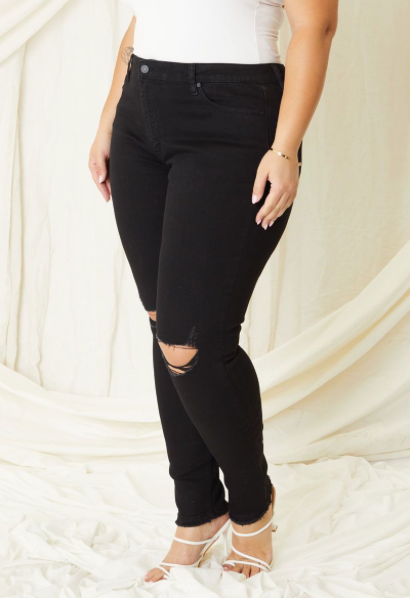 Aubrey High Rise Super Skinny Jean XL-3XL