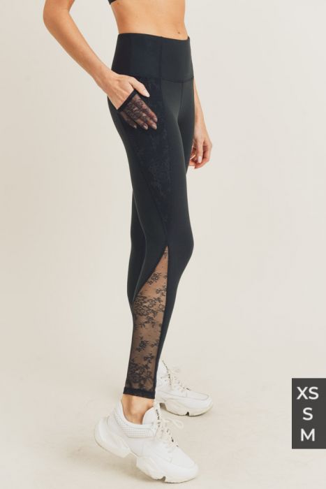 Floral Lace Leggings
