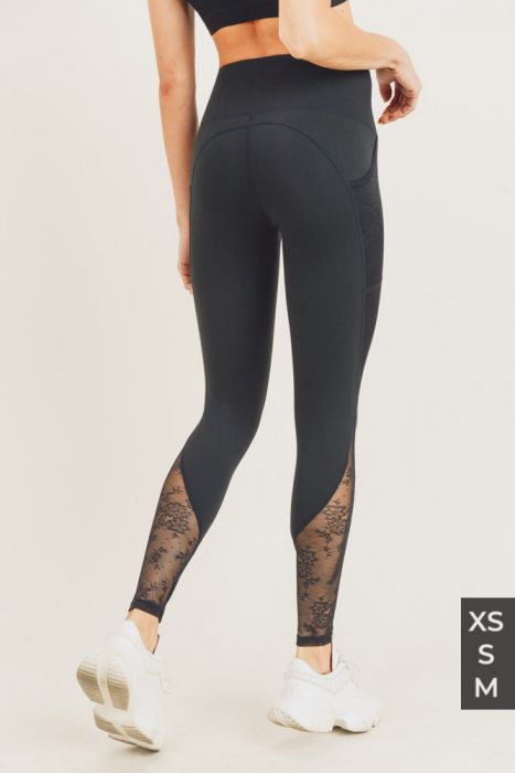 Floral Lace Leggings
