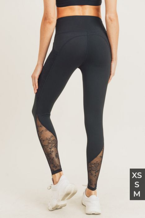 Floral Lace Leggings