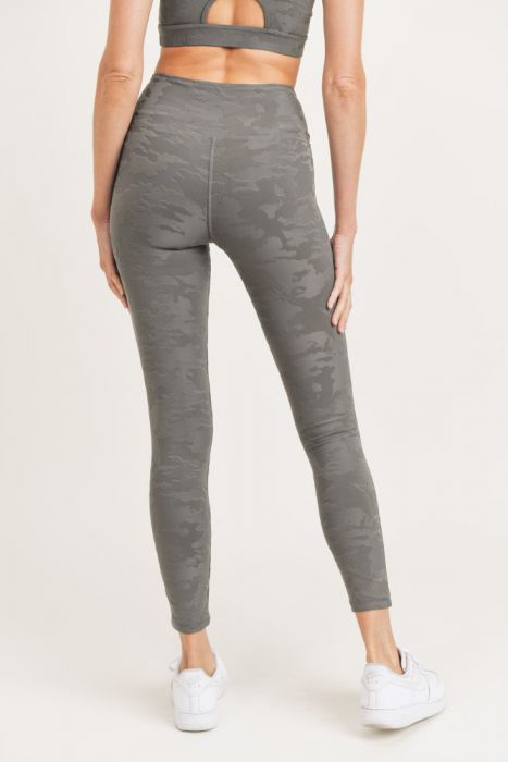 Camo Textured Leggings