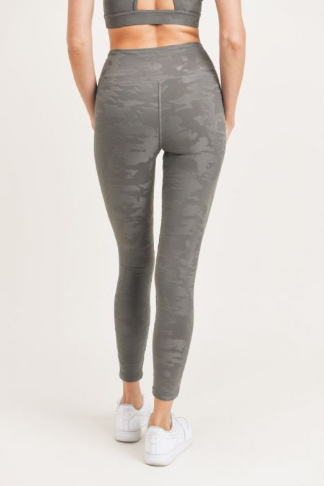 Camo Textured Leggings
