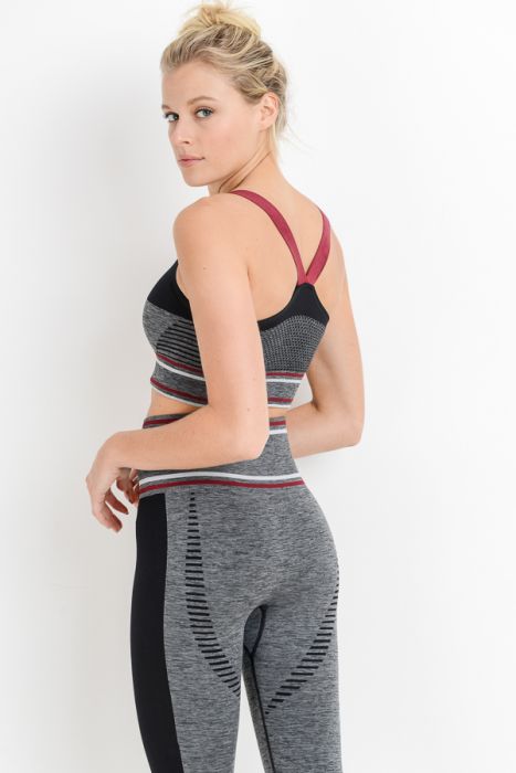 Multi Color Sports Bra