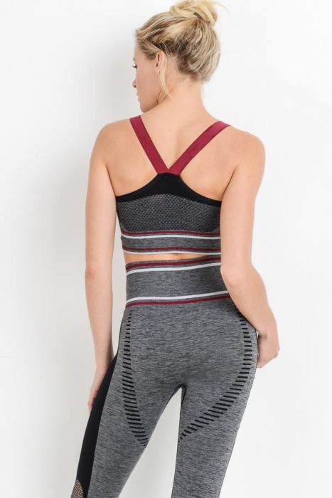 Multi Color Sports Bra
