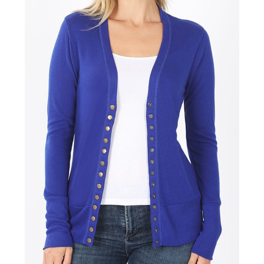 Keep It Simple Cardigan- Curvy