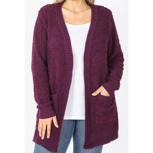 Chilly Nights Cardigan- Curvy