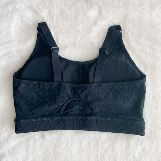 Black Leopard Sports Bra