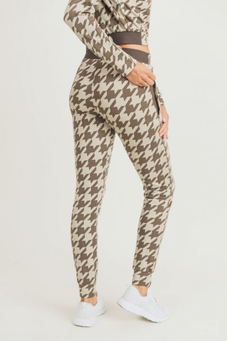 Houndstooth Joggers