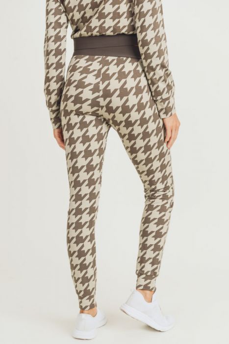 Houndstooth Joggers