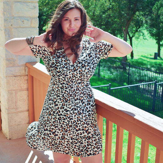 You've Been Spotted Dress - Ivory
