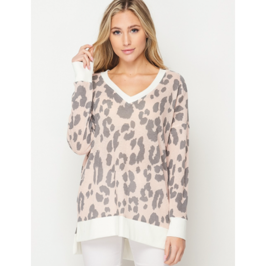 Rose Leopard Long Sleeve