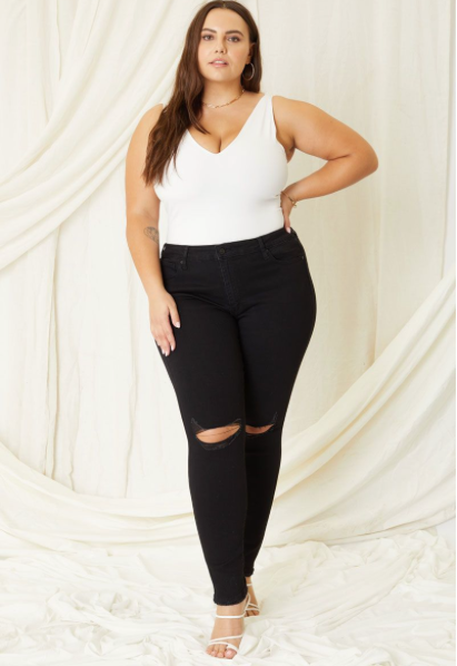 Aubrey High Rise Super Skinny Jean XL-3XL