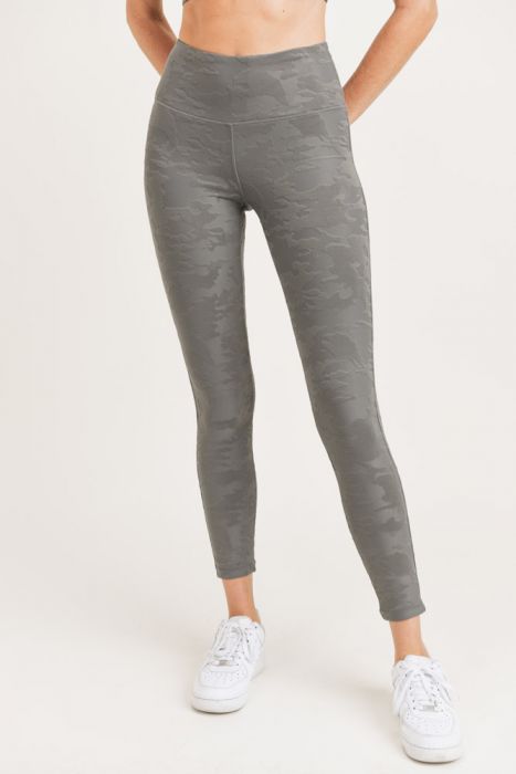 Camo Textured Leggings