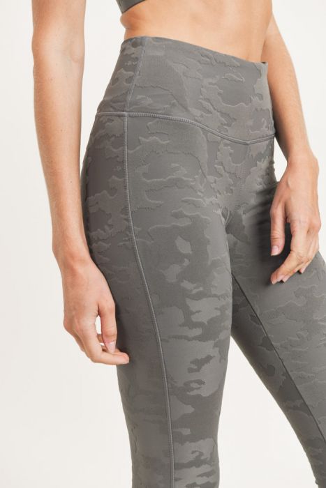 Camo Textured Leggings