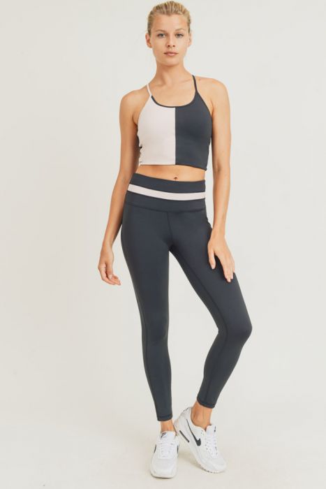 Black and Nude Leggings