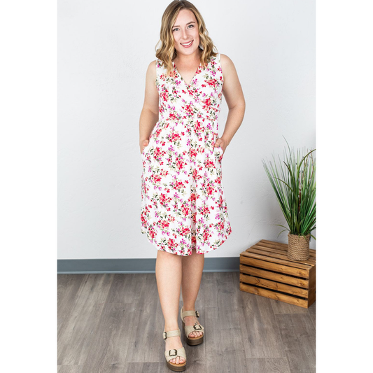 Taryn Floral Midi Dress