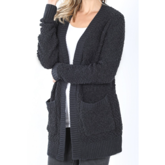 Chilly Nights Cardigan- Curvy