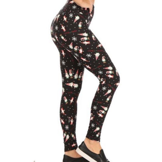 Holiday Gnome Leggings