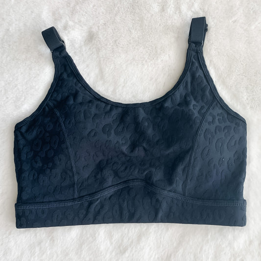 Black Leopard Sports Bra