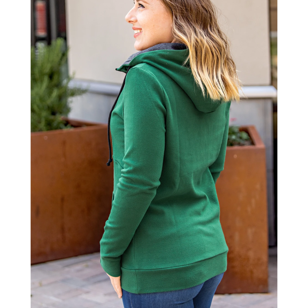 Evergreen Half Zip Hoodie S-3XL