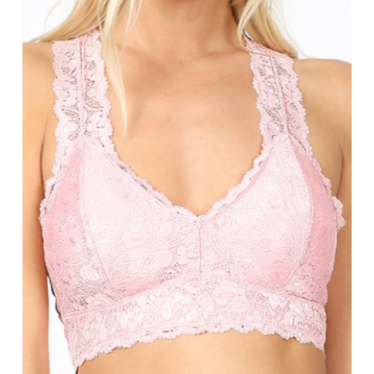 Covered In Lace Bralette- Curvy