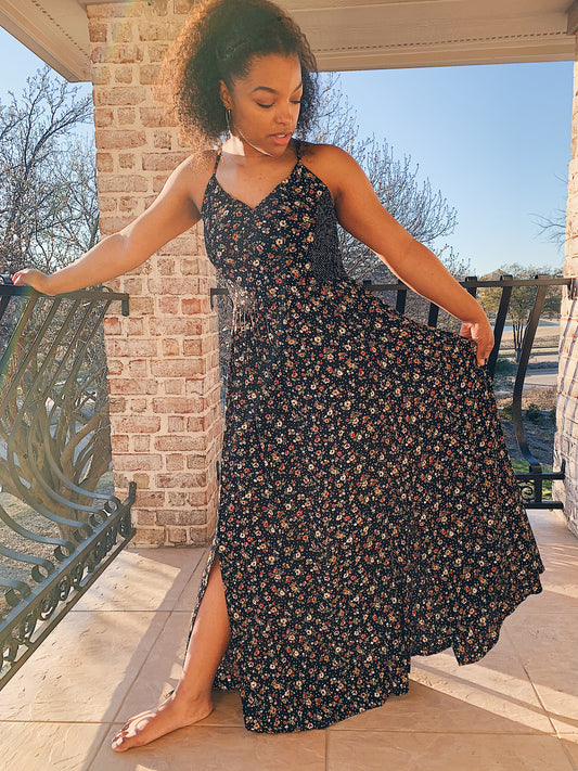 Summer Blooms Maxi Dress