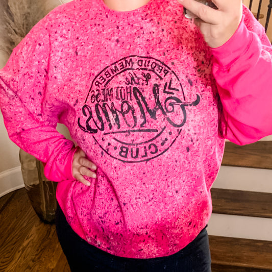 Hot Mess Mom Club Sweater