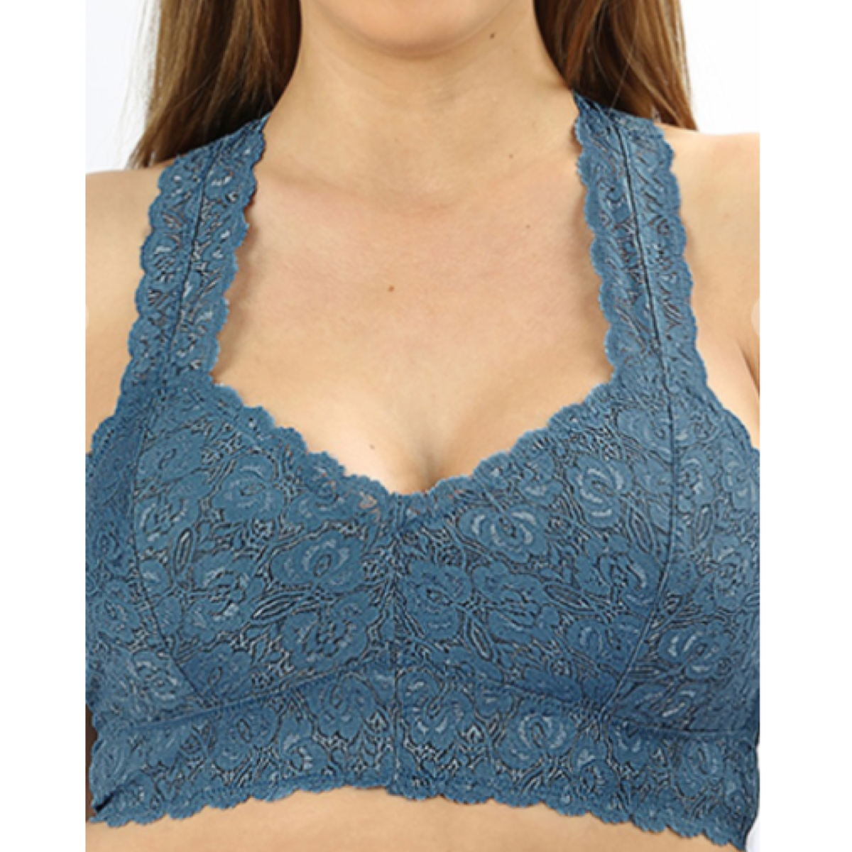 Covered In Lace Bralette- Curvy