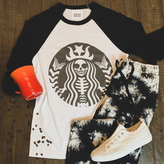 Skeleton 3/4 Tee